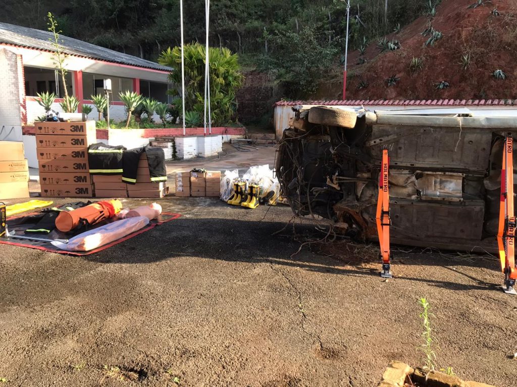 Bombeiros Manhuaçu equipamentos