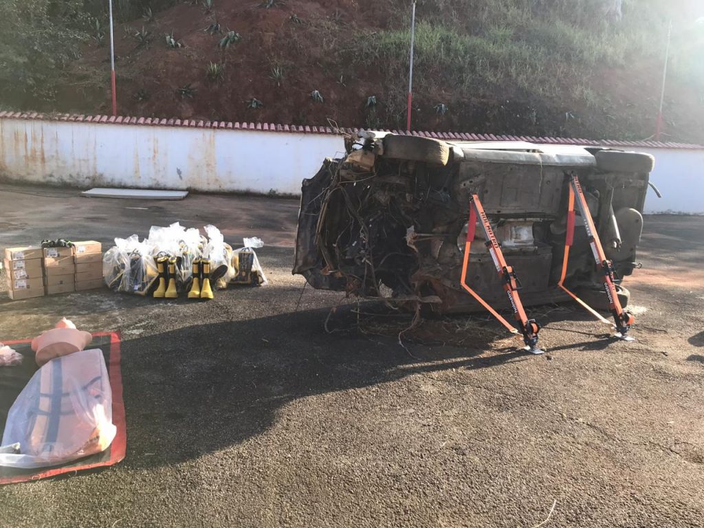 Bombeiros Manhuaçu equipamentos