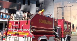 incendio loja Manhuaçu