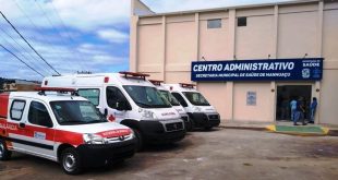 Manhuaçu UTI Móvel ambulância
