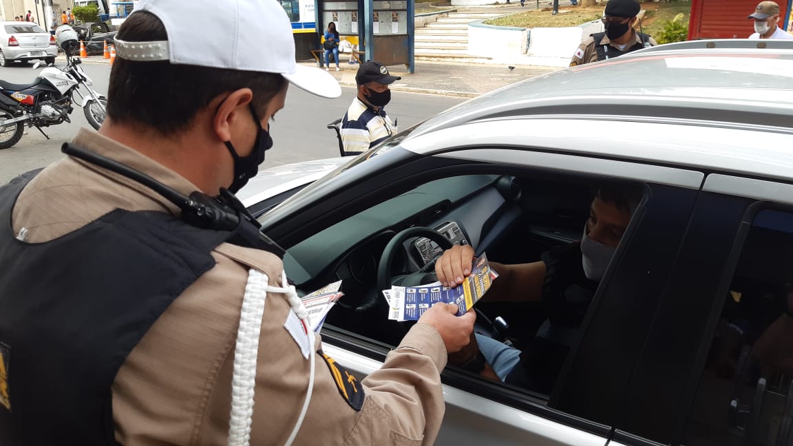 Maio amarelo campanha transito Manhuaçu