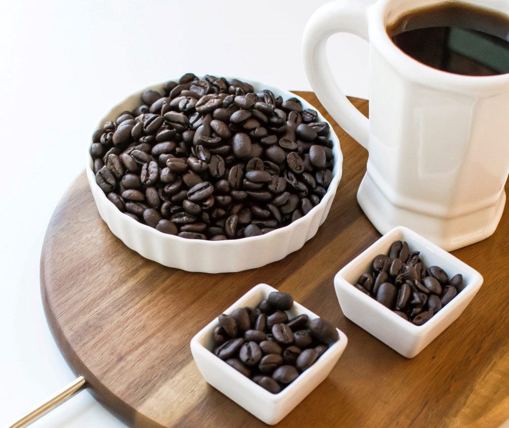 café graos xicara