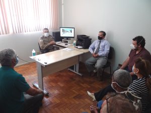 BPM reunião trânsito Manhuaçu