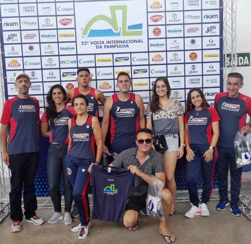 Atletas manhuacuenses Volta Pampulha 