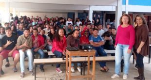 Palestra combate drogas Manhuaçu