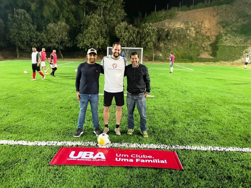 07jul22 Clube UBA inaugura gramado sintetico