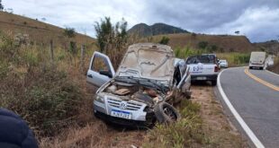 acidente MG111 Reduto Manhumirim