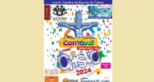 Carnval com Cristo convite capa