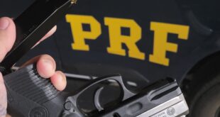 PRF apreende arma Realeza