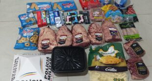 PM apreensao material furtado