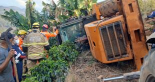 SAMU acidente Ponte do Silva Manhuacu Arrozal Bombeiros