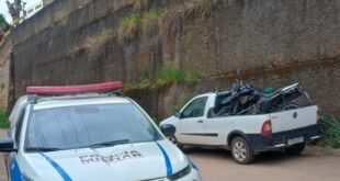 Moto faixa pedestres Manhuaçu