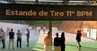 11º BPM reinaugura estande tiro Manhuaçu